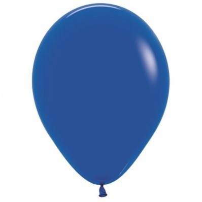 Fashion Royal Blue Teardrop Latex Balloons 12cm 50 pk - NFS Party