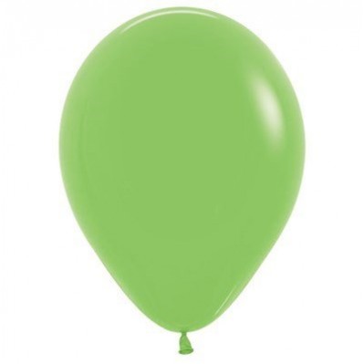 Teardrop Fashion Lime Green Latex Balloons 40cm Pack of 50
