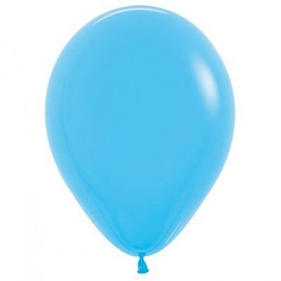 Fashion Blue Teardrop Latex Balloons 30cm 25 pk