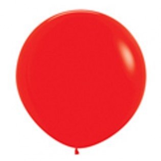 Fashion Red Latex Balloons 90cm Pack of 2 - NFS Party