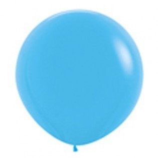Fashion Blue Latex Balloons 90cm Pack of 2 - NFS Party