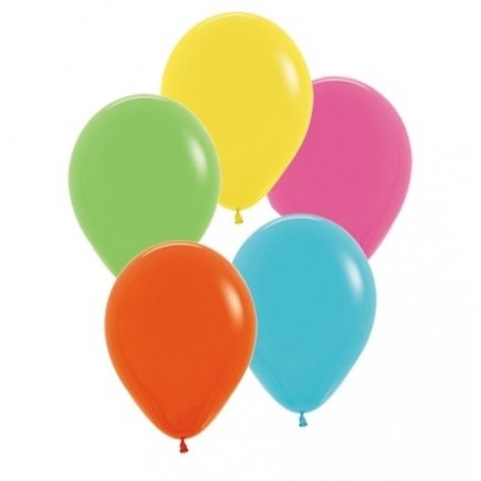 Hawaiian Luau Assorted Colours Tropical Latex Balloons 30cm 25 pk Hawaiian Luau Assorted Colours Tropical Latex Balloons 30cm 25 pk