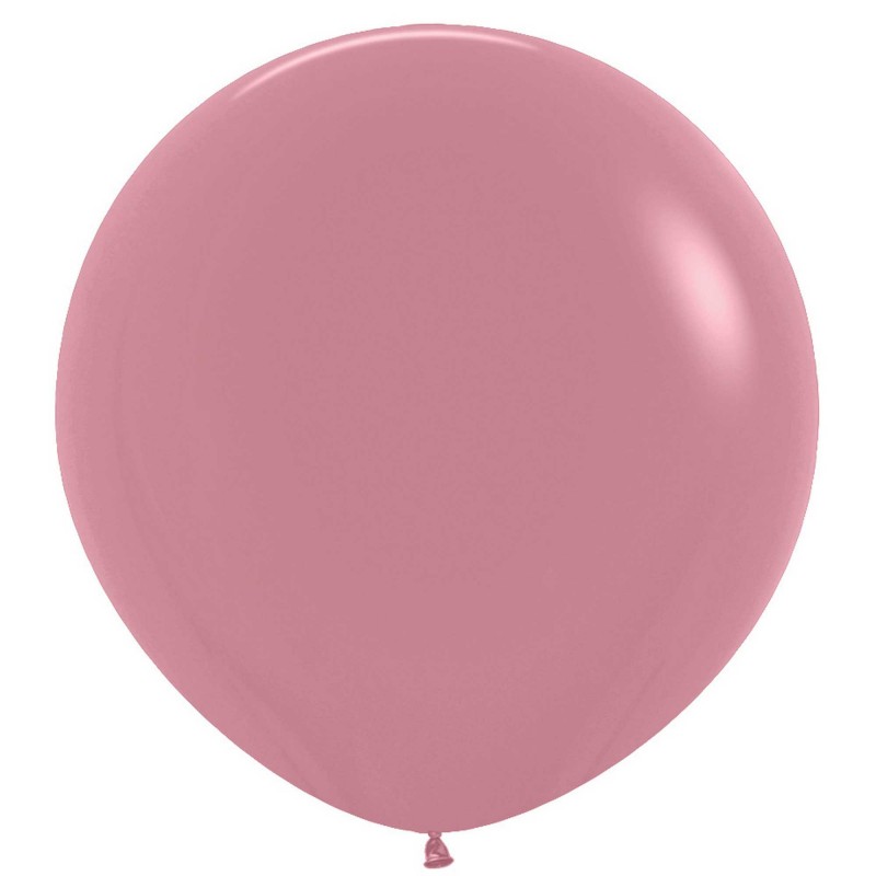 Fashion Rosewood Latex Balloons 60cm 3 pk - NFS Party