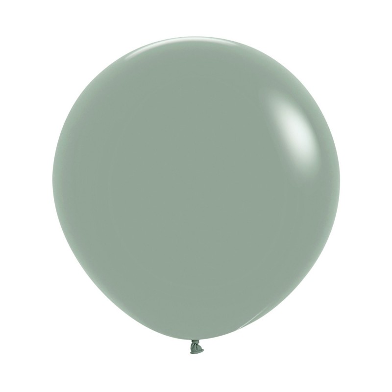 Pastel Dusk Laurel Green Latex Balloons 60cm 10 pk