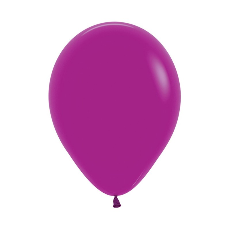 Fashion Purple Latex Balloons 12cm 50 pk