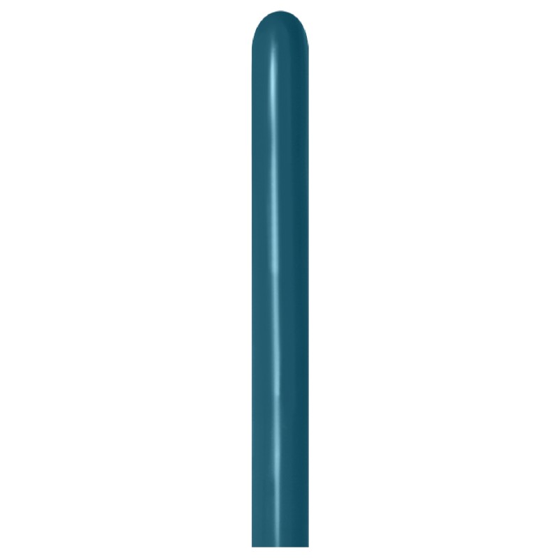 Fashion Deep Teal 260T Modelling Latex Balloons 50 pk - NFS Party