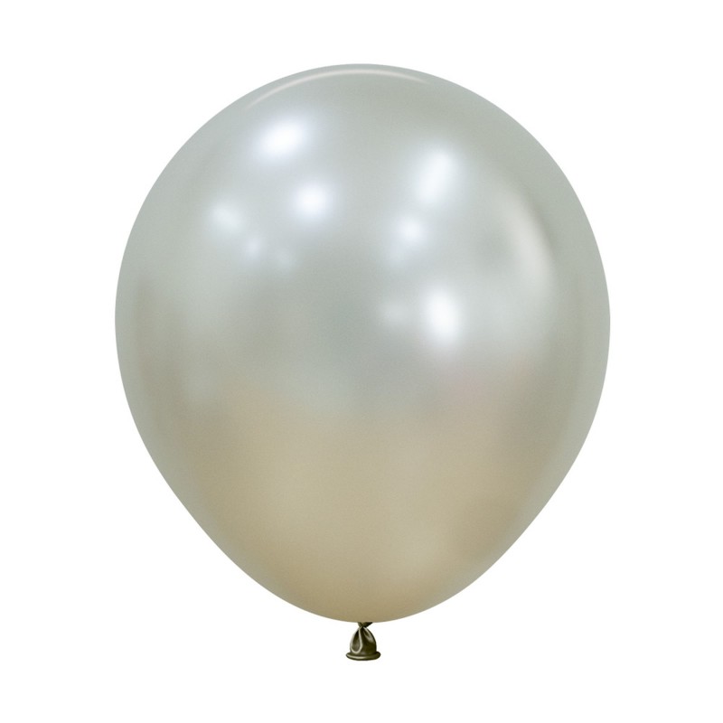 Silk Cream Pearl Latex Balloons 45cm 6 pk - NFS Party