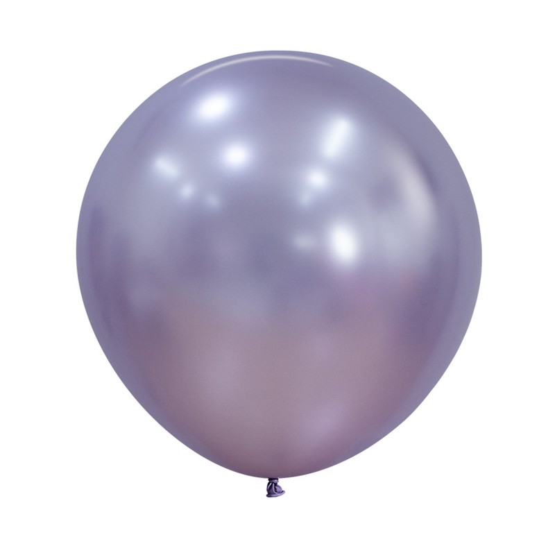 Silk Light Amethyst Latex Balloons 60cm 3 pk - NFS Party