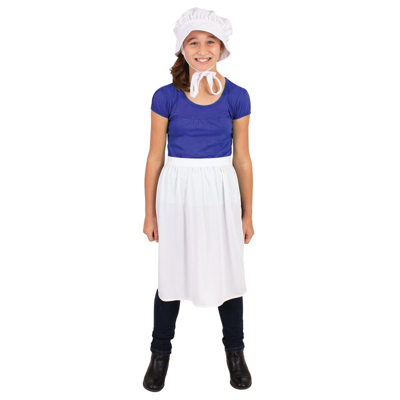 Historical Bonnet And Apron Child Set Careers