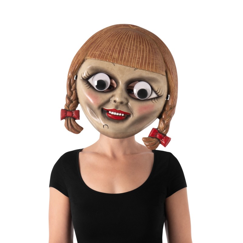 Annabelle Googly Eyes Mask Halloween - Accessory