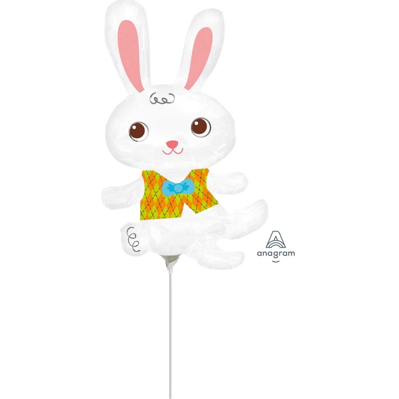 Easter Bunny Mini Shaped Balloon