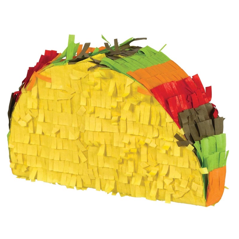 Mexican Fiesta Party Decorations - Mini Taco Pinata
