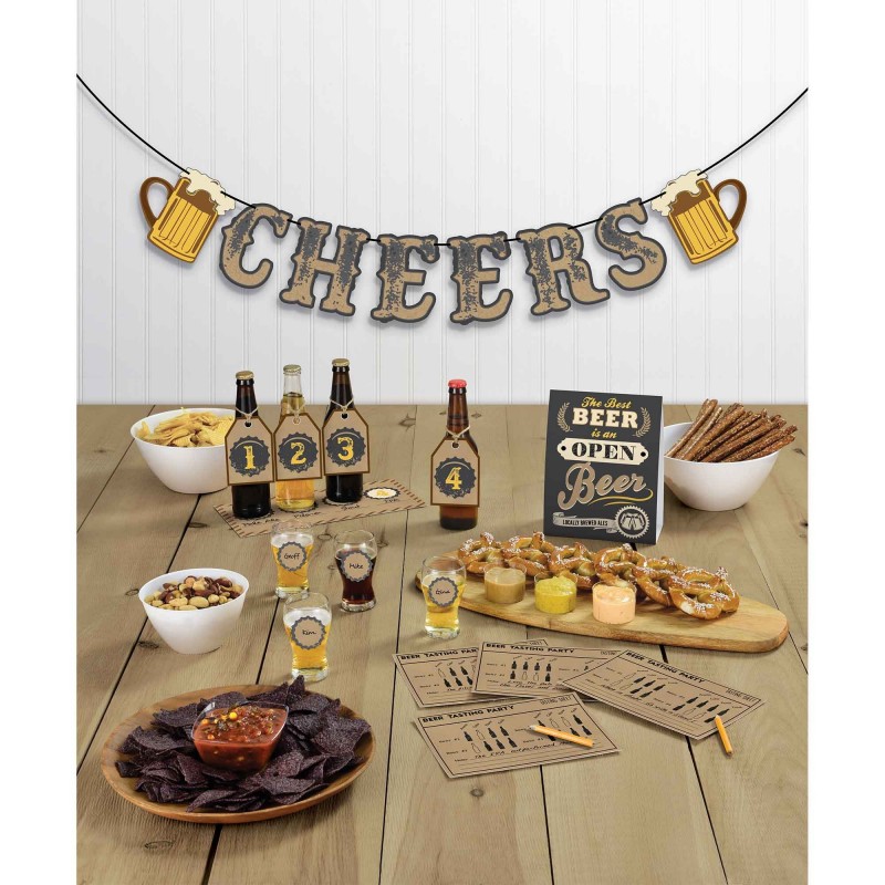 thumbnail image 2 of Oktoberfest Decoration Beers Birthday Banner, Cheers Adult Man Party 2 of 11