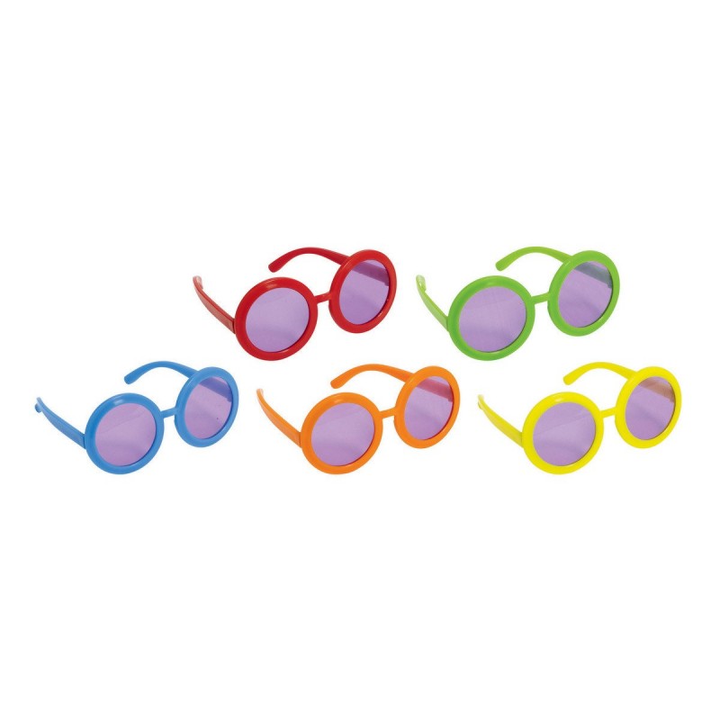 Solid Colour Glasses 10 pk