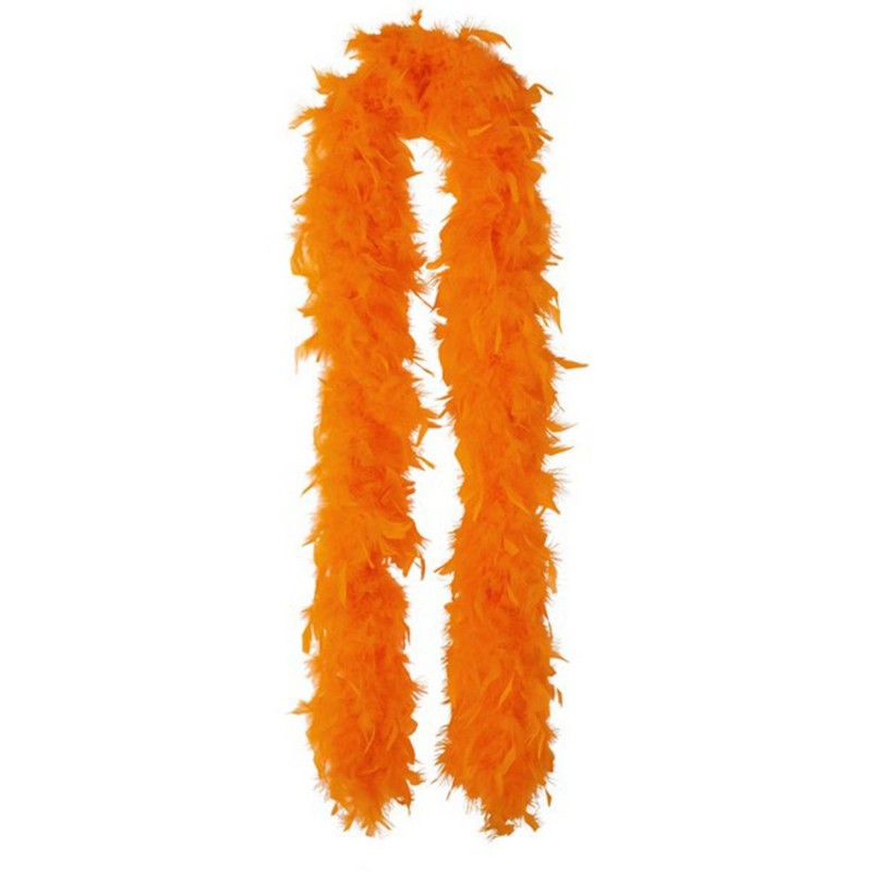 Orange Party Supplies - Feather Boa