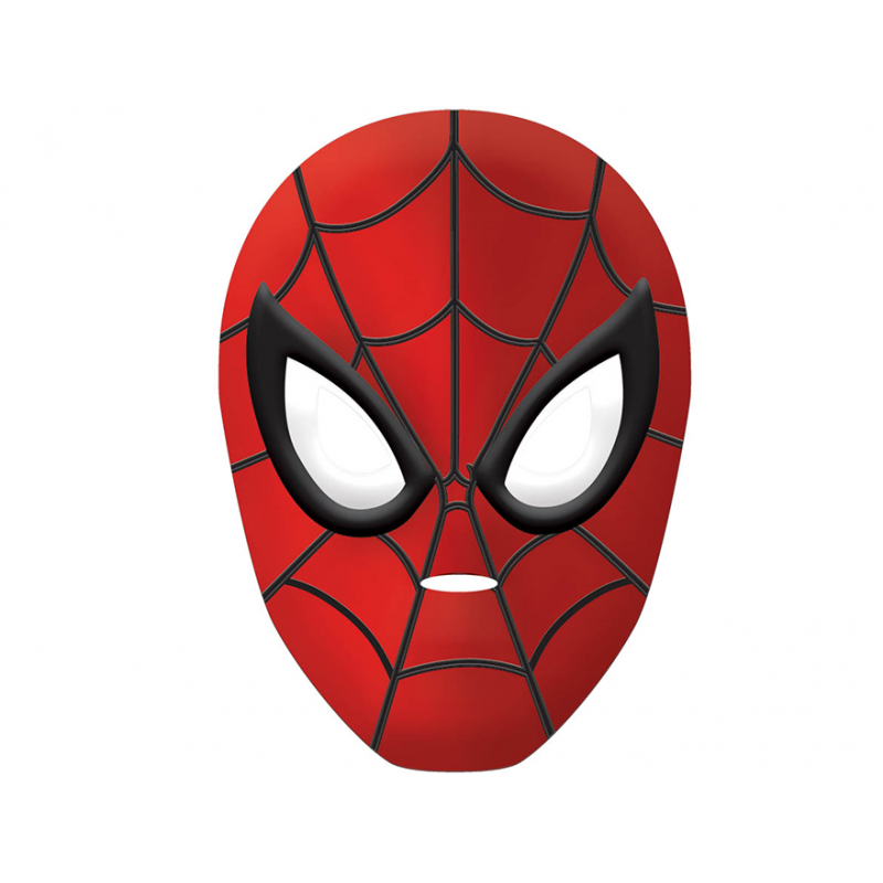 Spider-Man Vacuum Formed Plastic Party Mask