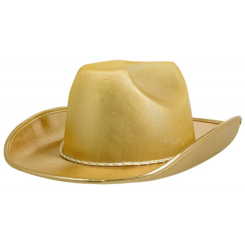 Cowboy Party Decorations Gold Velour Cowboy Hat