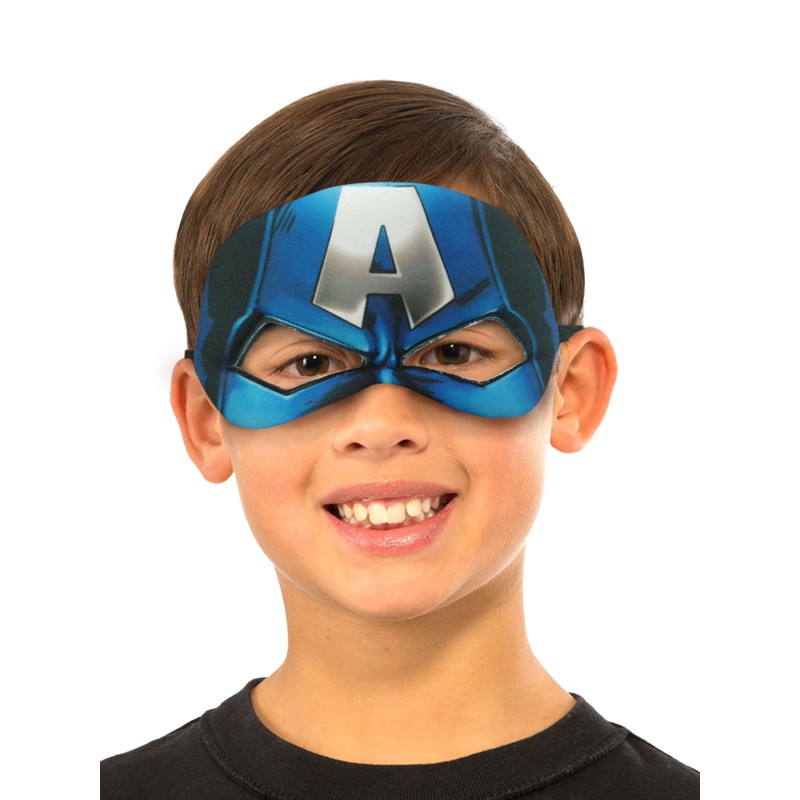 Captain America Plush Eyemask for Child - Accessory