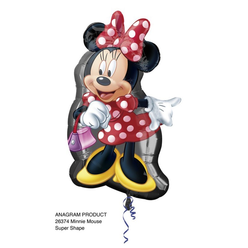 Minnie Mouse Full Body Shaped Balloon 48cm x 81cm
