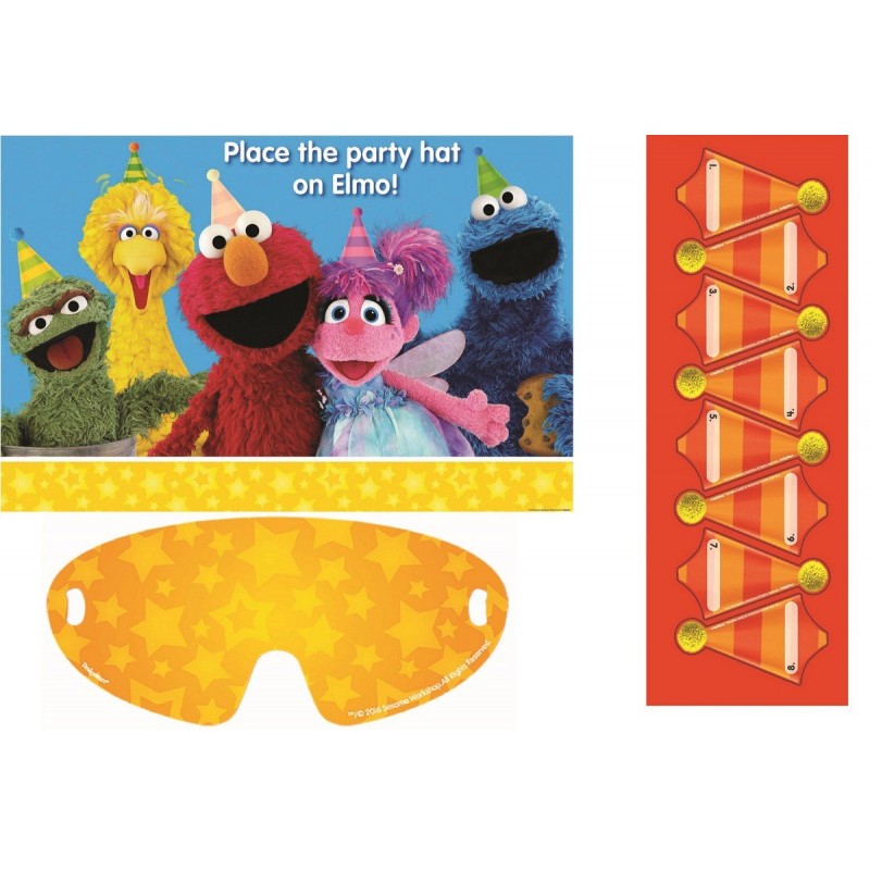 Sesame Street 'Place the Party Hat on Elmo' Party Game