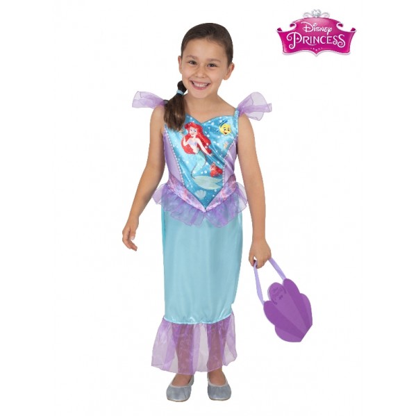 Ariel Costume And Bag Child Set The Little Mermaid