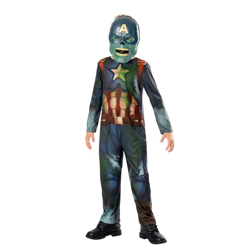 Captain America What If Zombie Deluxe Child Costume