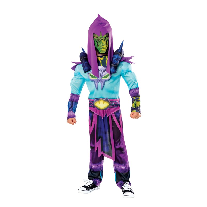 He-Man Masters Of The Universe Skeletor Deluxe Child Costume