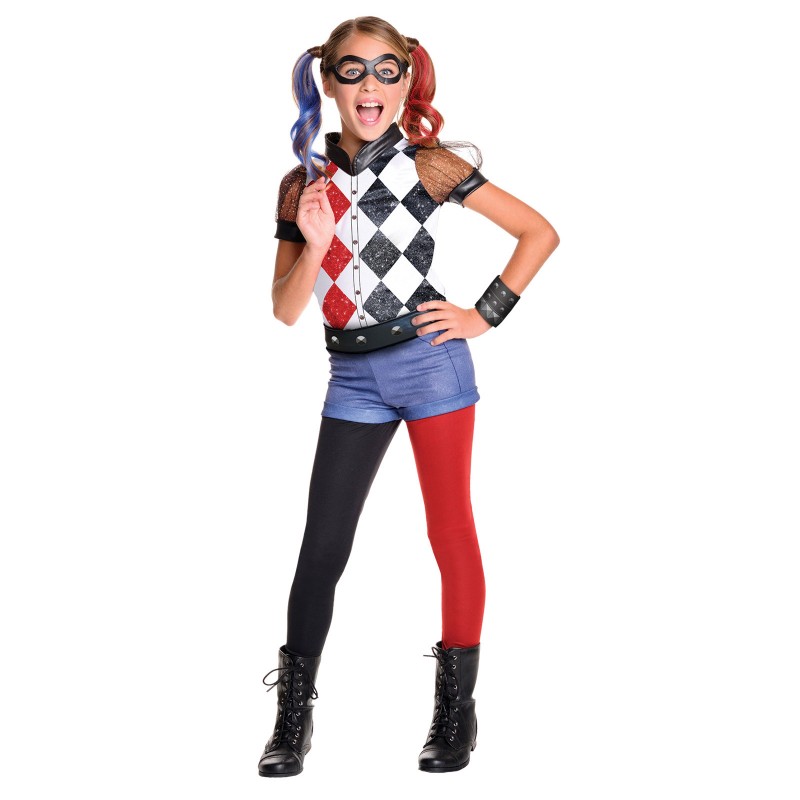 Harley Quinn Suicide Squad DC Superhero Girls Deluxe Child Costume