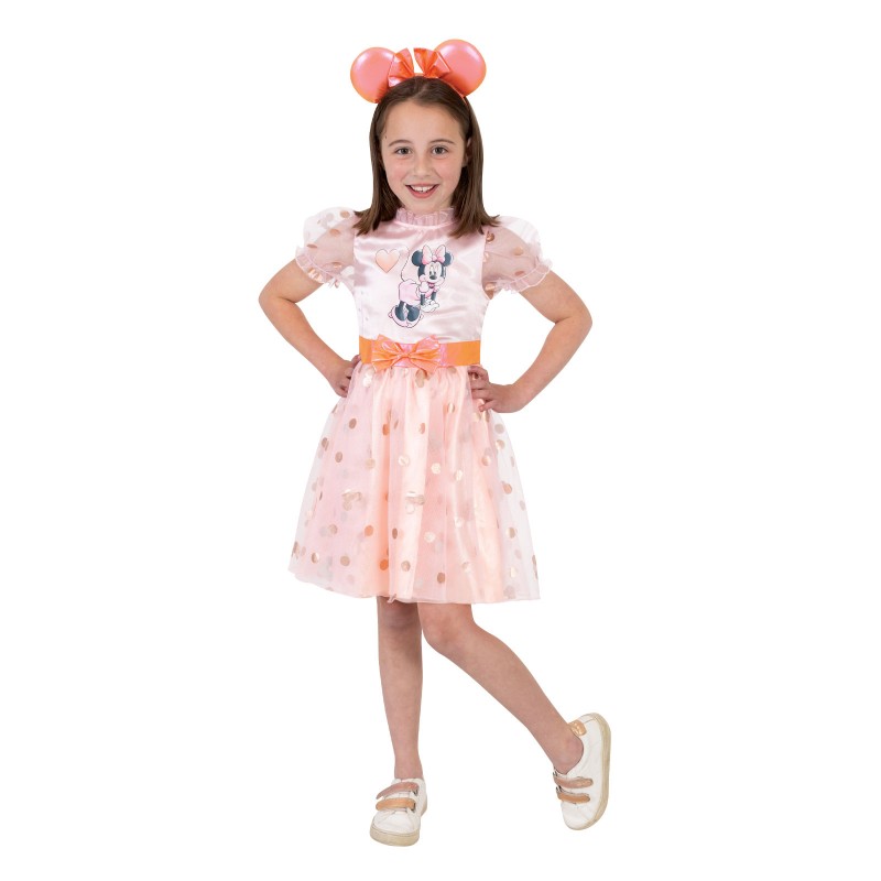 Minnie Mouse Rose Gold Deluxe Child Costume