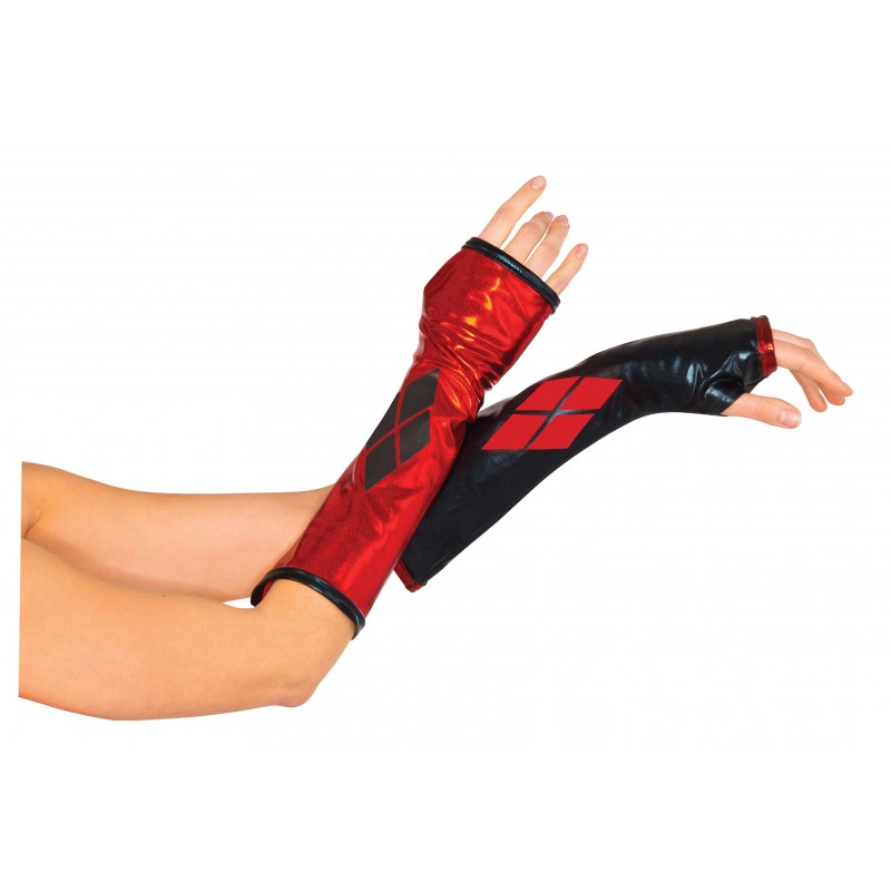 Harley Quinn Suicide Squad Gauntlets for Adult - Accessory