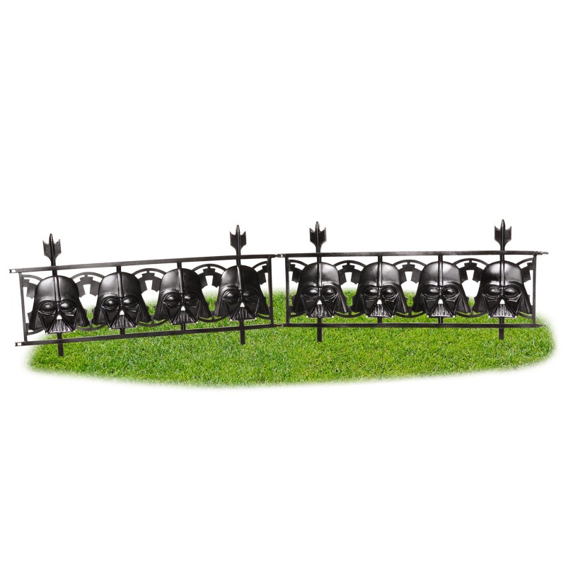 Darth Vader 2 Piece Fence Decor Star Wars
