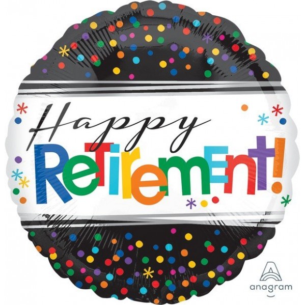 Retirement Party Decorations - Foil Balloon Standard HX