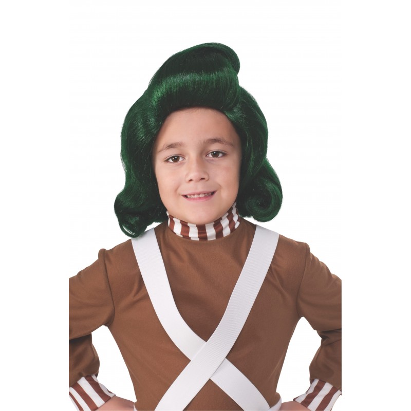 Oompa Loompa Charlie & The Chocolate Factory Child Wig - Accessory