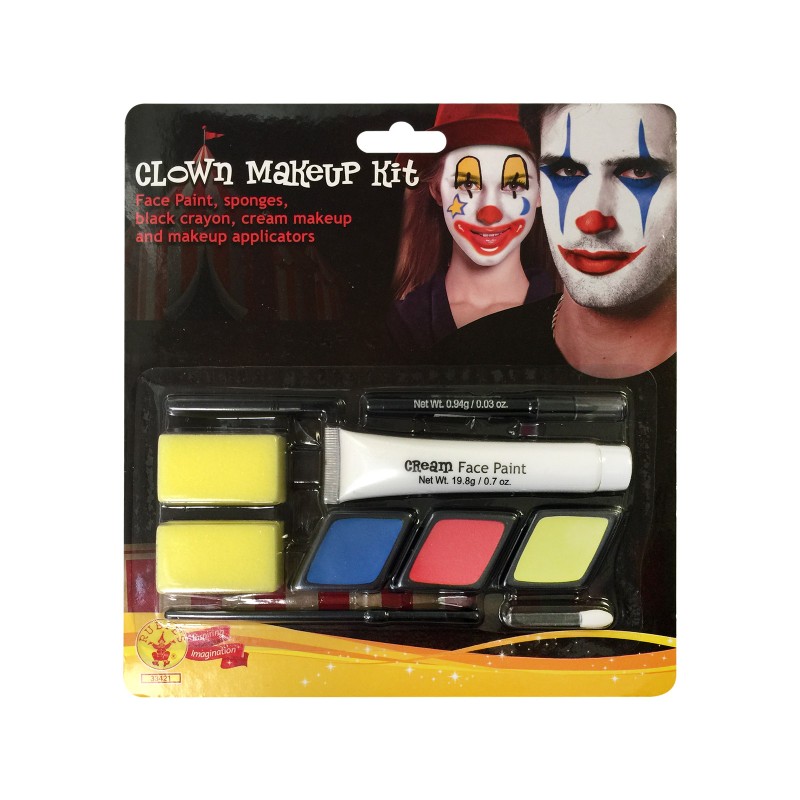 Clown Circus Make Up Kit - Accessory