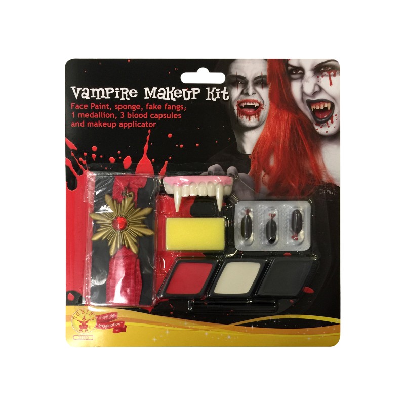 Vampire Halloween Male Make Up Kit - Accessory