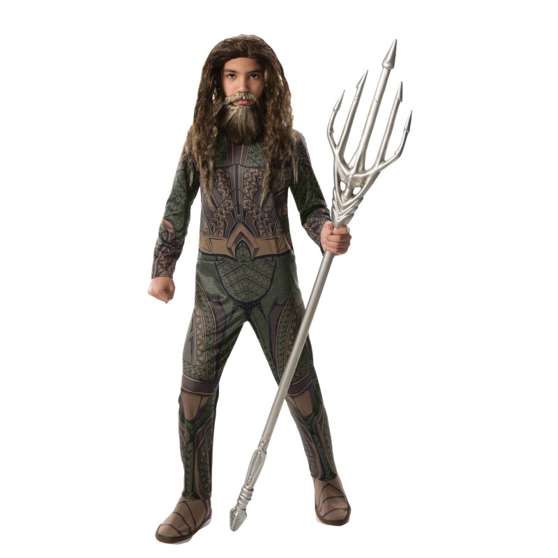 Aquaman Beard & Wig Set for Child