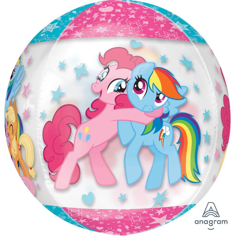 My Little Pony Party Decorations - Shaped Balloon Clear Orbz XL