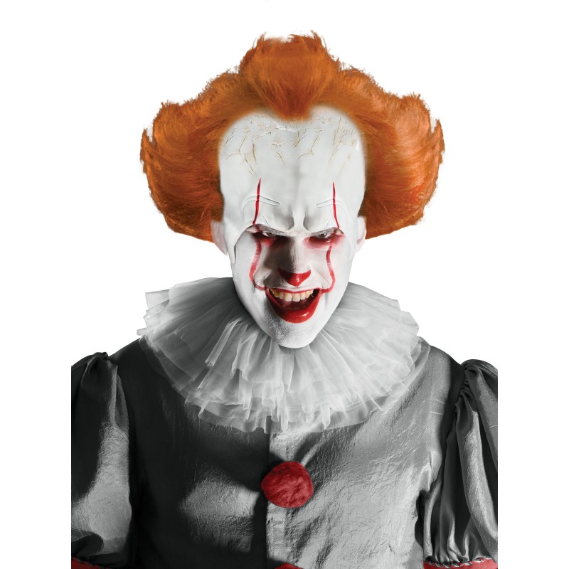 Pennywise IT PennyWise Wig & Attached Adult Headpiece - Accessory