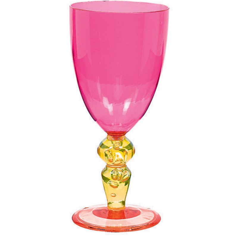 Mexican Fiesta Warm Value Wine Glasses Plastic Glass