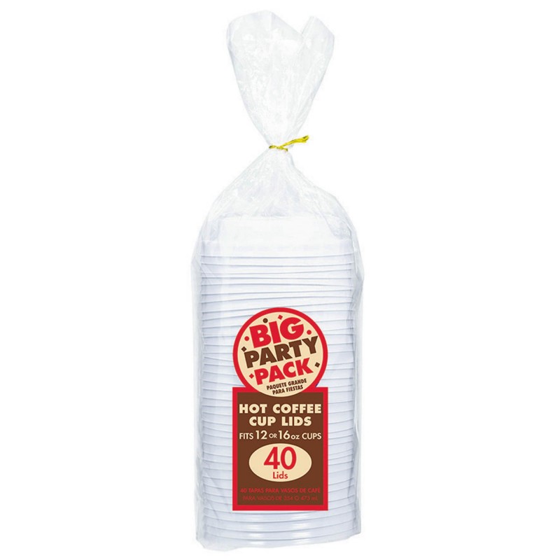 Coffee Cup Lids for Party Supplies - - NFS Party