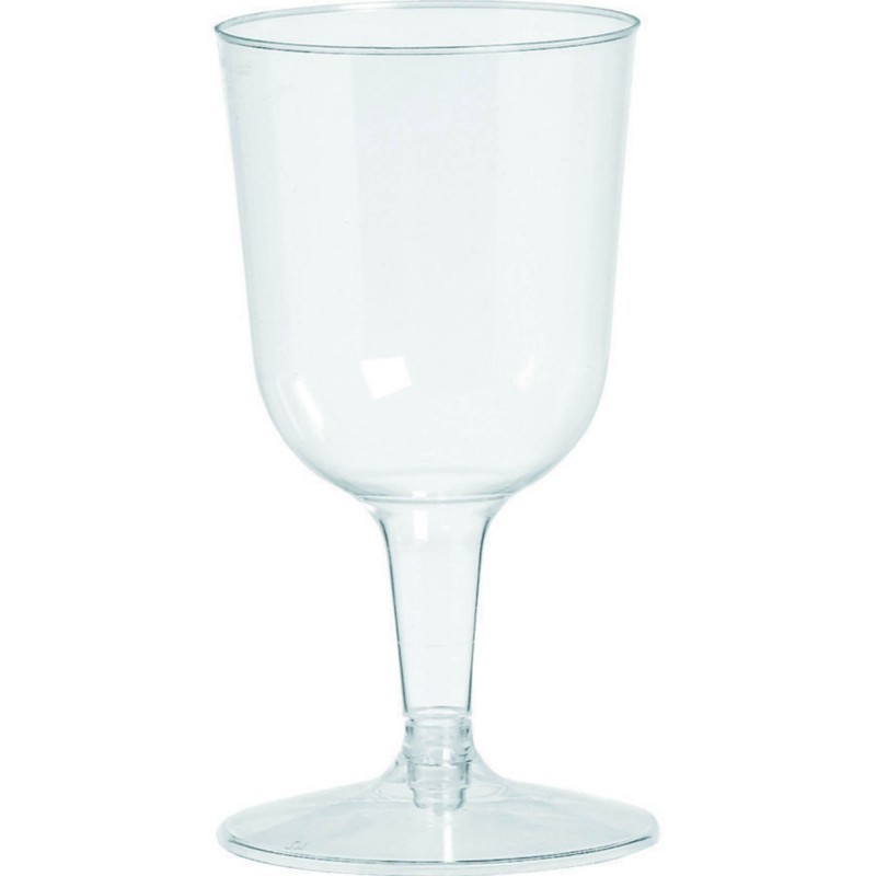 Clear Big Party Pack Wine Glasses 162ml 32 pk