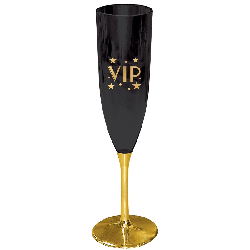 Glitz & Glam VIP Champagne Glasses 147ml 4 pk Glitz & Glam VIP Champagne Glasses 147ml 4 pk