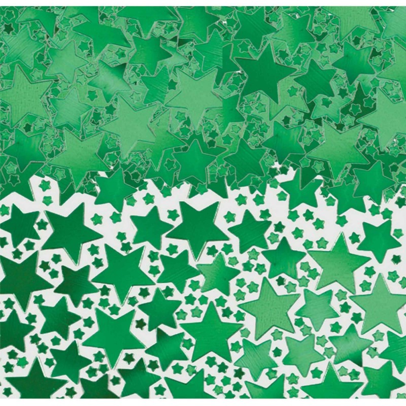 Green Star Confetti 70g Single Pack
