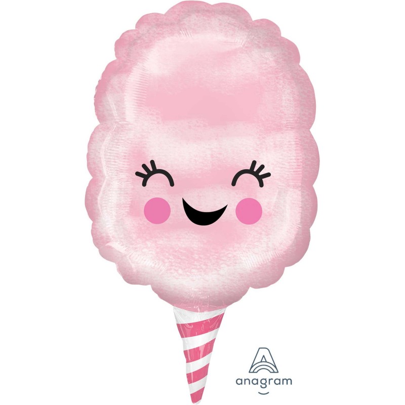 Pink Cotton Candy Shaped Balloon 45cm x 76cm