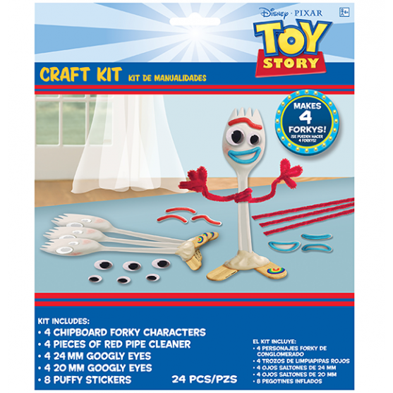 Toy Story 4 Craft Kit Party Games Pack of 4