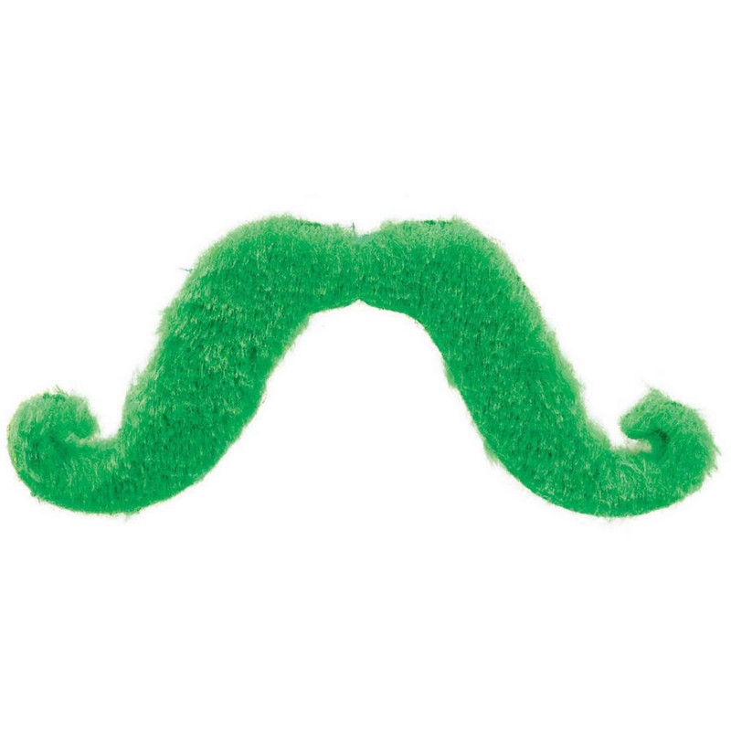 Moustache Party Supplies - Moustaches Green