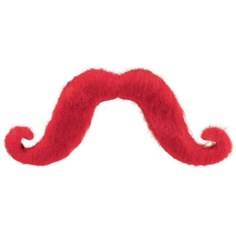 Moustache Party Supplies - Moustaches Red