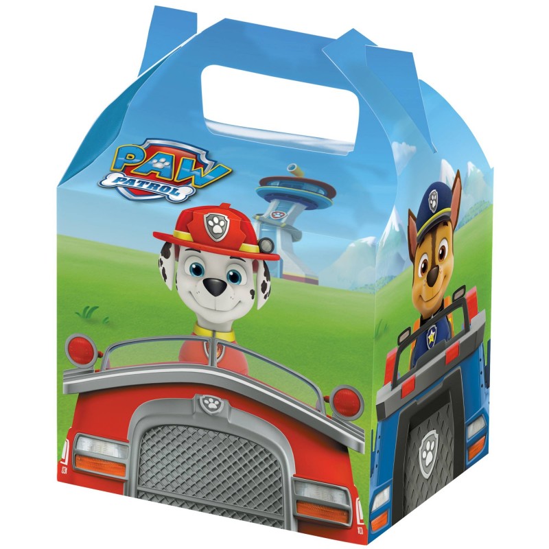 Paw Patrol Adventures Treat Favour Boxes 13cm x 10cm x 12cm 8 pk Paw Patrol Adventures Treat Favour Boxes 13cm x 10cm x 12cm 8 pk