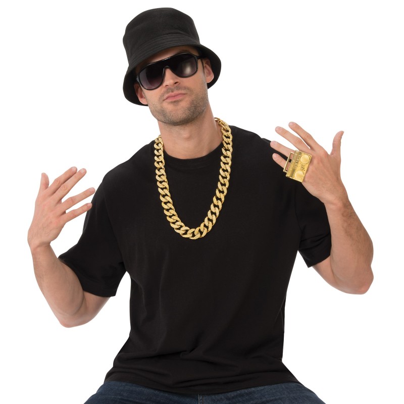 Old School Rapper Careers Kit for Adult - Accessory