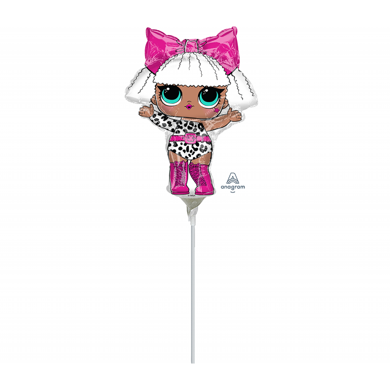 LOL Surprise Mini Diva Shaped Balloon Express Party Supplies